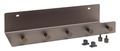 FibroTech hylde m/kroge 32 x 10,2 cm - bruneret stål